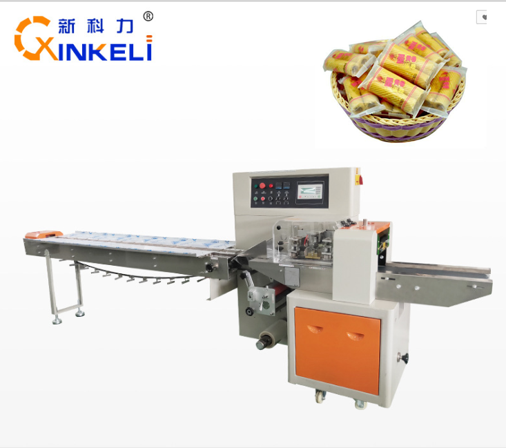 KL-250X Automatic Flow egg roll Packaging Machine