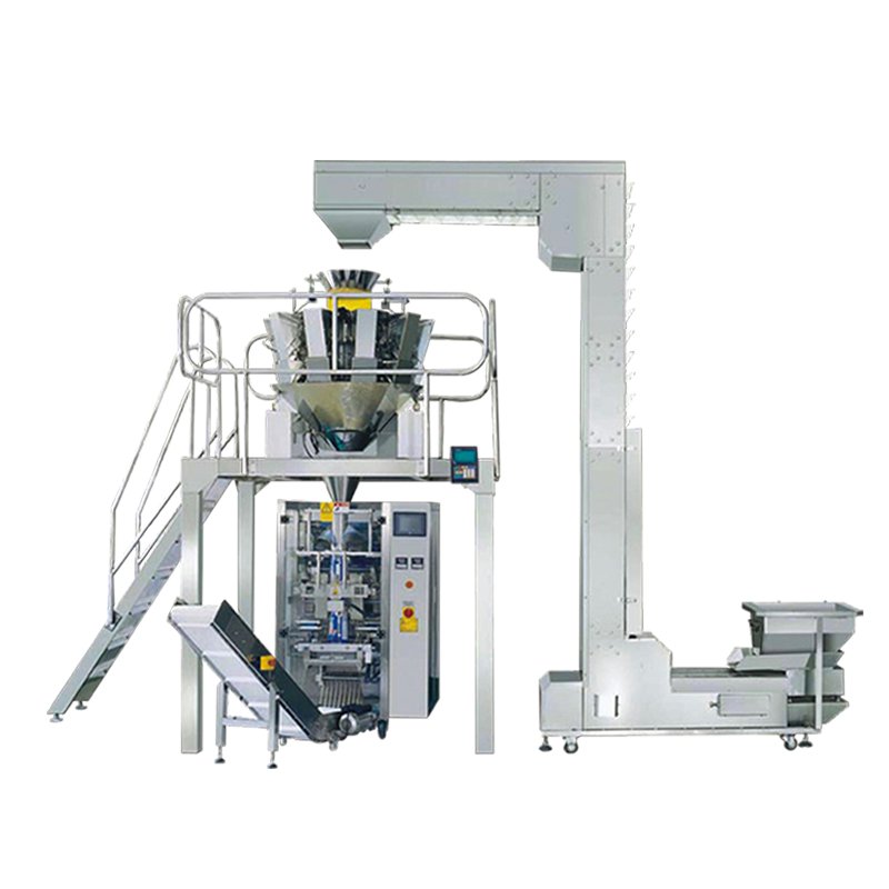 10 head scale auto weighing and packing machine system