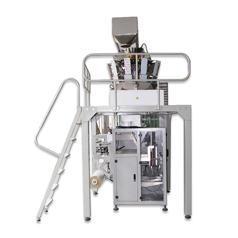 10 head scale auto weighing and packing machine system