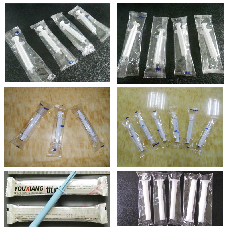 injection syringe packaging machine