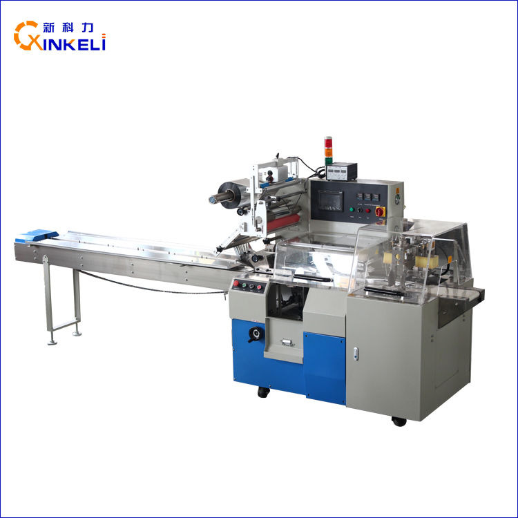 box motion type flow packing machine for fruit and vegetable packing