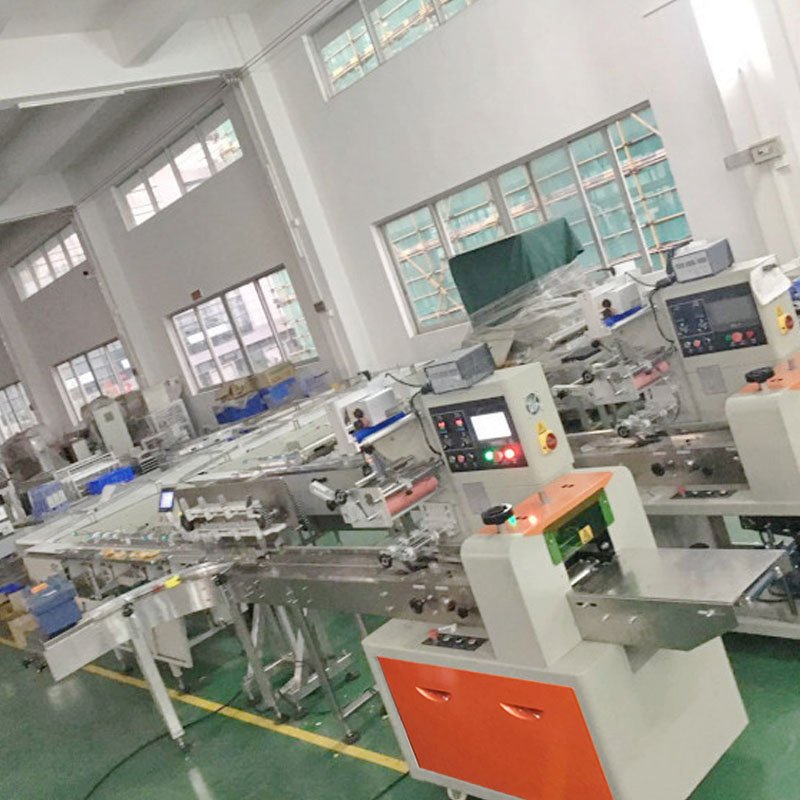 Full Automatic Feeder Cookies Biscuit Packing Line Machine